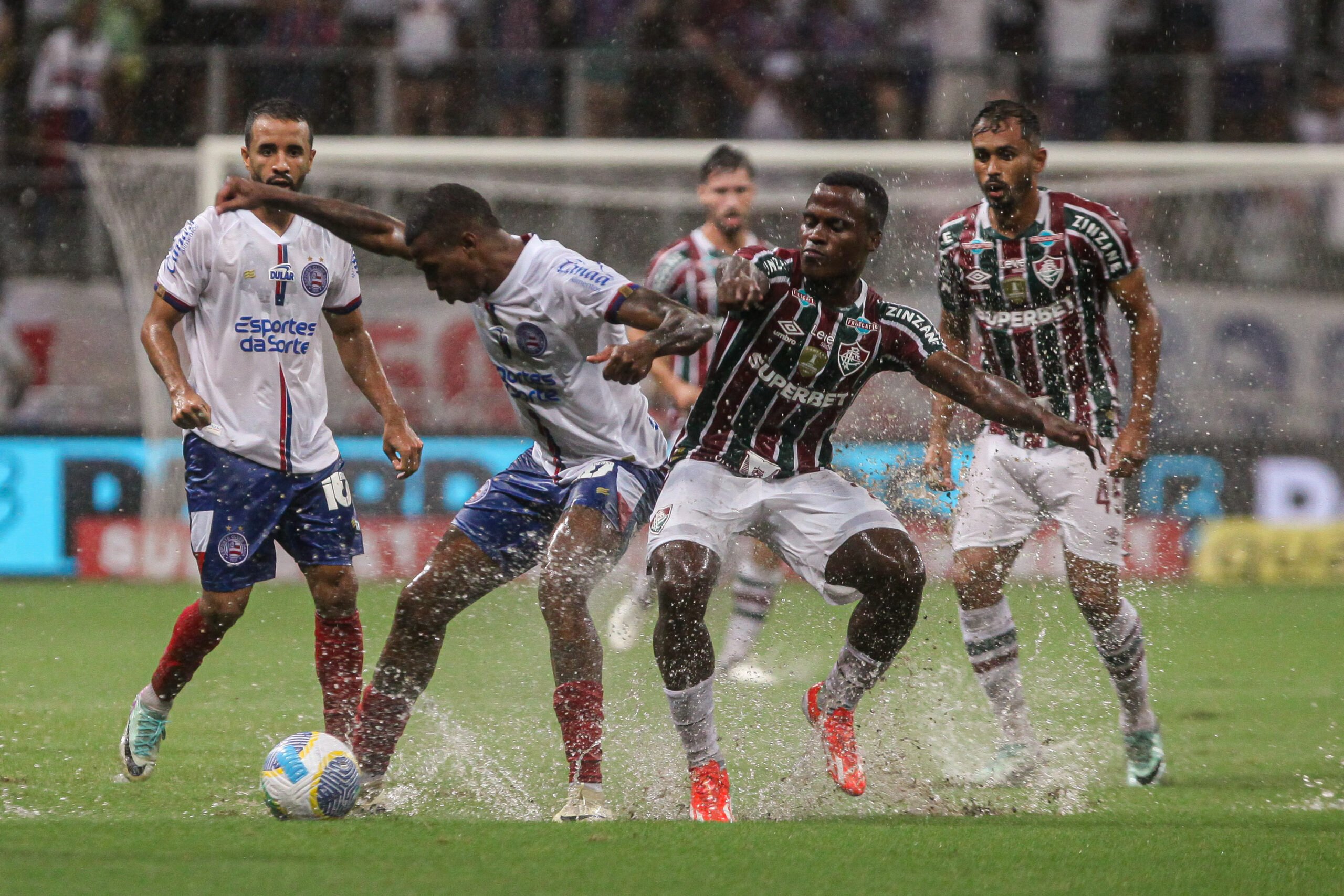Bahia enfrentou o Fluminense na segunda rodada do Brasileirão. . Foto: Marcelo Gonçalves/Fluminense FC