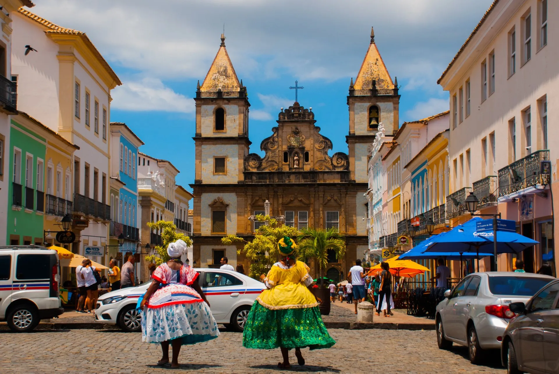 Salvador é a capital da alegria! Pelourinho, famoso ponto turístico de Salvador. Foto: AdobeStock
