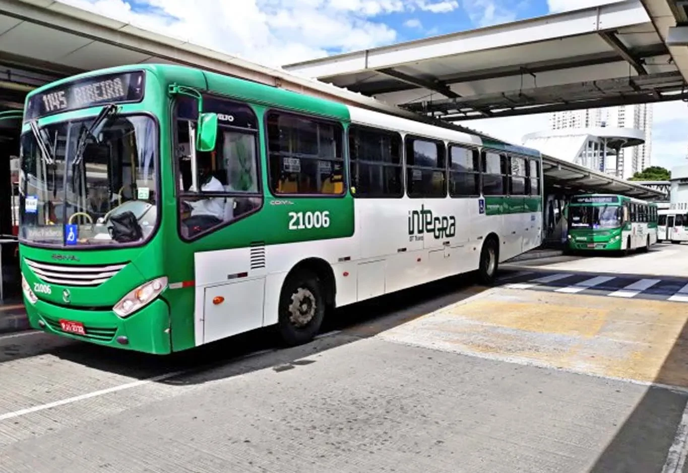 Passagem de ônibibus pode ter aumento em Salvador. Foto: Gustavo Santos/Ônibus Brasil