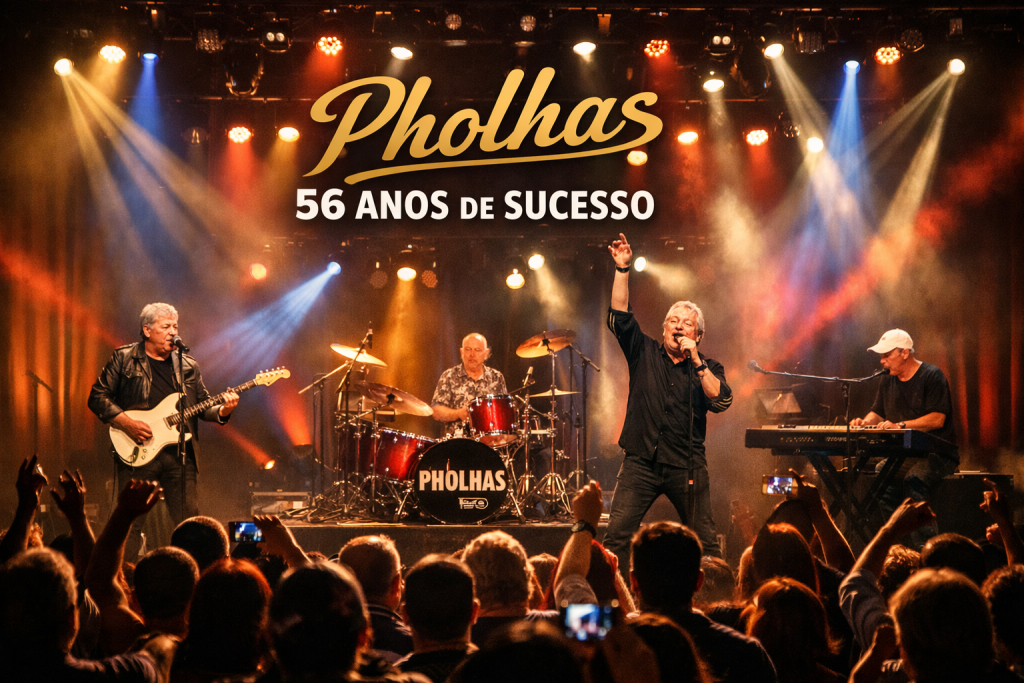 Os fãs de rock clássico e música nostálgica terão um encontro marcado com a história da música brasileira no próximo 15 de março, domingo, às 20h, quando a icônica banda Pholhas sobe ao palco do Teatro Sesc Casa do Comércio, em Salvador. Com mais de cinco décadas de trajetória, o grupo promete um espetáculo emocionante que revisita os maiores sucessos de sua carreira, além de homenagens às bandas internacionais que influenciaram sua formação. A apresentação promete transportar o público para diferentes épocas da música, em um espetáculo que mistura nostalgia, emoção e clássicos inesquecíveis. Uma banda que marcou gerações Formada no final dos anos 1960, a Pholhas se tornou um fenômeno musical no Brasil ao apostar em um diferencial ousado para a época: gravar músicas exclusivamente em inglês. Essa escolha ajudou a banda a conquistar um estilo próprio e a se destacar no cenário musical nacional, aproximando o público brasileiro de sonoridades internacionais. Entre os maiores sucessos do grupo estão músicas que até hoje fazem parte da memória afetiva de muitos fãs. Principais sucessos da banda My Mistake She Made Me Cry Forever I Never Did Before My First Girl Essas canções ajudaram a consolidar a Pholhas como uma das bandas brasileiras mais conhecidas dentro do estilo pop-rock romântico. Repertório promete nostalgia e clássicos internacionais Durante o espetáculo, o público poderá reviver momentos marcantes da carreira da banda, além de ouvir versões de músicas que influenciaram diretamente o início do grupo. Entre os artistas homenageados no repertório estão: The Beatles Creedence Clearwater Revival The Rolling Stones Essas referências musicais ajudaram a moldar o estilo da Pholhas e continuam sendo parte fundamental de suas apresentações ao vivo. Segundo a produção do evento, o show será uma verdadeira viagem no tempo, reunindo clássicos que atravessaram décadas e continuam emocionando fãs. Detalhes do show em Salvador Informação Detalhes Evento Show Pholhas Data 15 de março Dia Domingo Horário 20h Local Teatro Sesc Casa do Comércio Endereço Av. Tancredo Neves, 1109 – Salvador Ingressos Entre R$ 70 e R$ 140 Pagamento Parcelamento em até 12x Os ingressos já estão disponíveis para compra e podem ser parcelados, facilitando o acesso do público ao espetáculo. Regras de meia-entrada O Teatro Sesc Casa do Comércio segue a Lei Federal nº 12.933/2013, que regula o direito à meia-entrada em eventos culturais. Quem tem direito ao benefício Estudantes com Carteira de Identificação Estudantil (CIE) emitida por: ANPG UNE UBES DCEs Crianças de 0 a 11 anos e 11 meses, mediante apresentação de documento oficial com foto. A partir dos 12 anos, passa a valer a exigência da comprovação de meia-entrada conforme a legislação. Expectativa de casa cheia Com décadas de carreira e uma legião de fãs espalhados pelo país, a apresentação da banda Pholhas em Salvador deve atrair tanto fãs históricos quanto novas gerações que descobriram as músicas do grupo. A promessa é de uma noite marcada por: emoção nostalgia grandes clássicos interação com o público Para muitos fãs, será uma oportunidade rara de assistir ao vivo uma banda que ajudou a escrever capítulos importantes da história da música brasileira. Uma noite para reviver memórias Mais do que um simples show, o espetáculo da Pholhas em Salvador promete ser uma celebração da música e da memória afetiva de várias gerações. Para quem cresceu ouvindo as canções da banda ou deseja conhecer de perto um dos grupos mais emblemáticos do pop-rock brasileiro, a noite promete ser inesquecível.